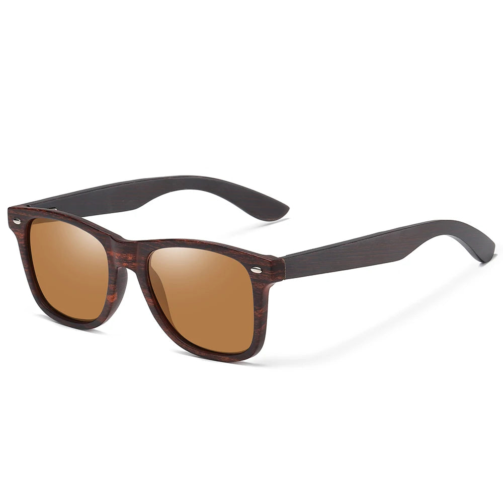 GM gafas de sol de madera Natural hechas a mano, UV400