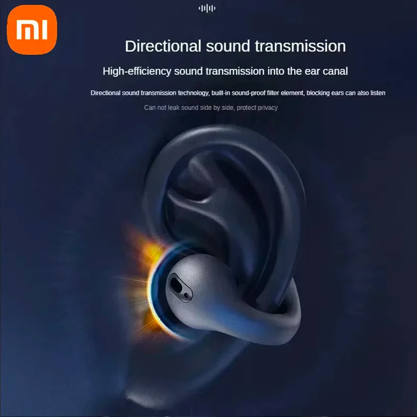 XIAOMI T7500 auriculares Bluetooth conducción ósea estéreo, impermeables con micrófono para juegos y música