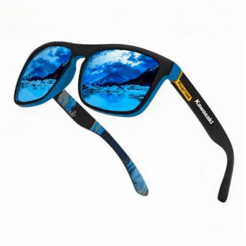 Kawasaki gafas de sol polarizadas hombres mujeres UV400