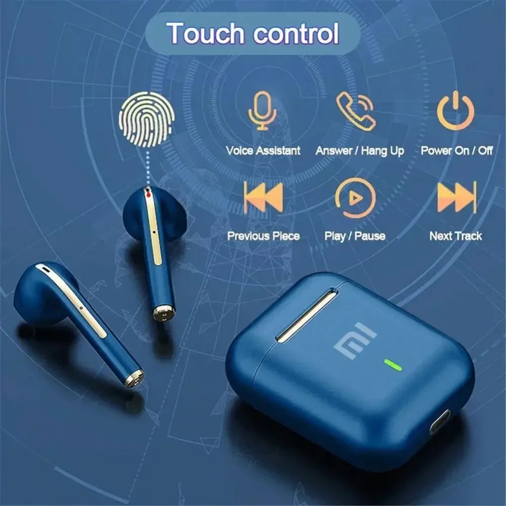 Auriculares Xiaomi con cancelación de ruido, Bluetooth 5,3, HD, intrauditivos manos libres con micrófono