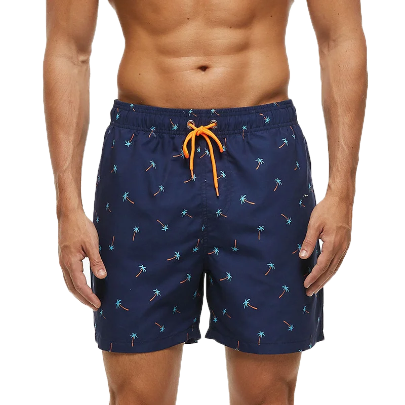 pantalones cortos estampado de playa