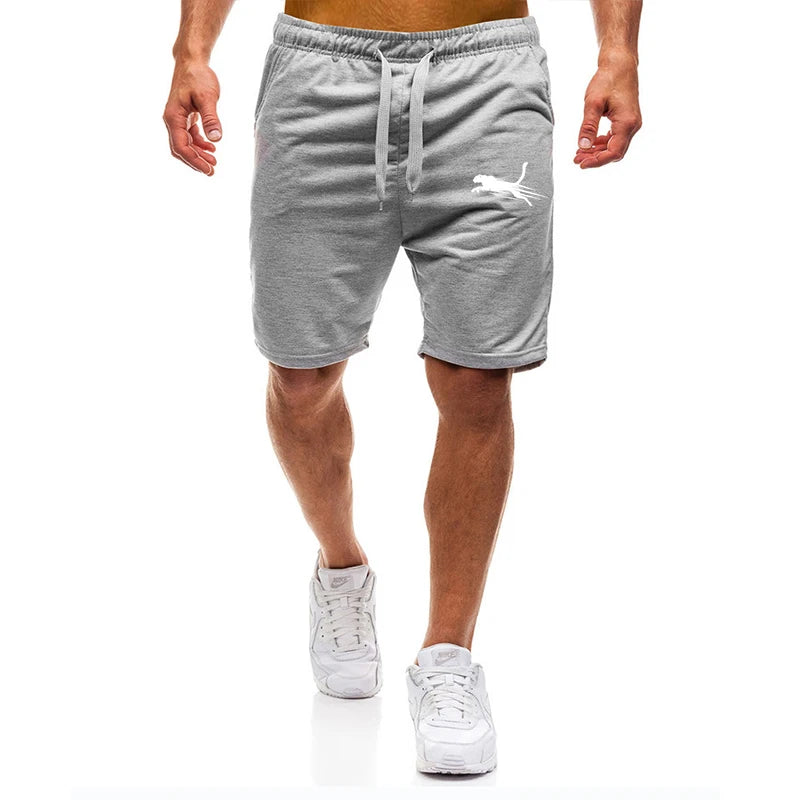 Pantalones Cortos Deportivos para Hombre con Bolsillo y Cordón, Livianos