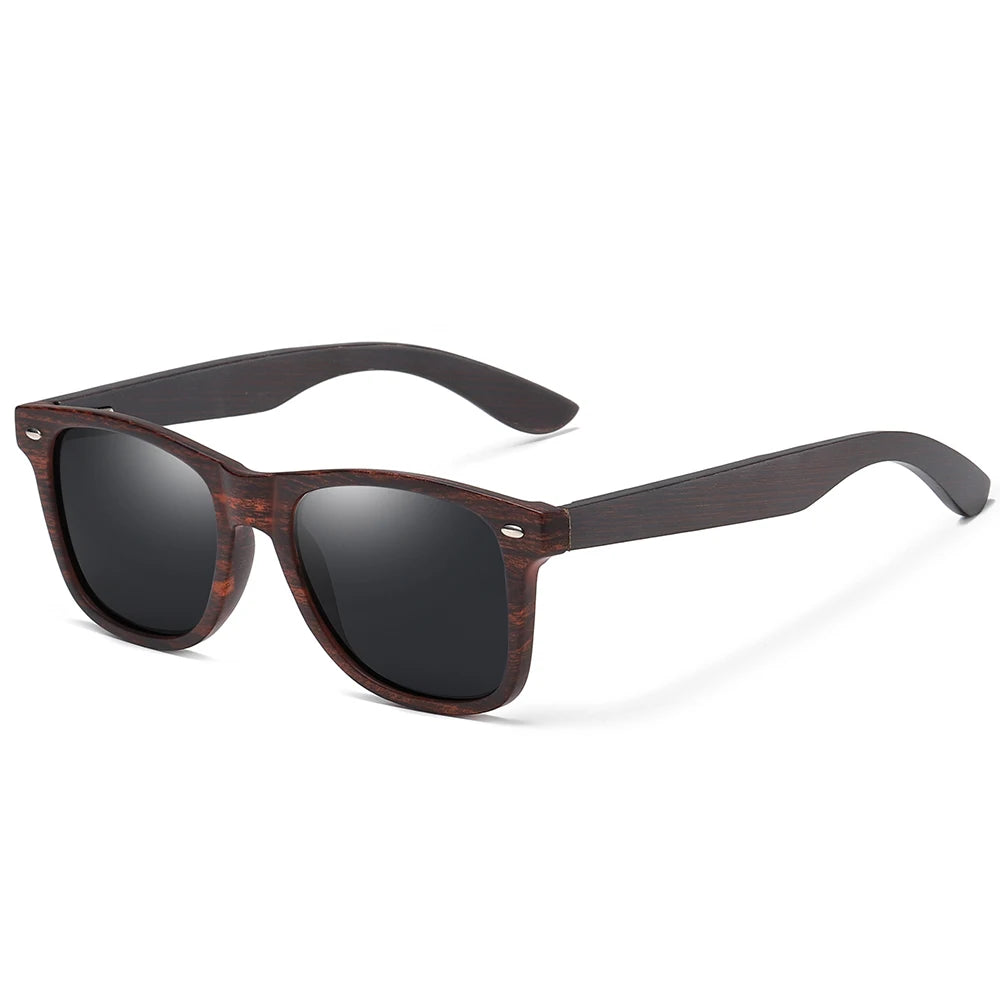 GM gafas de sol de madera Natural hechas a mano, UV400