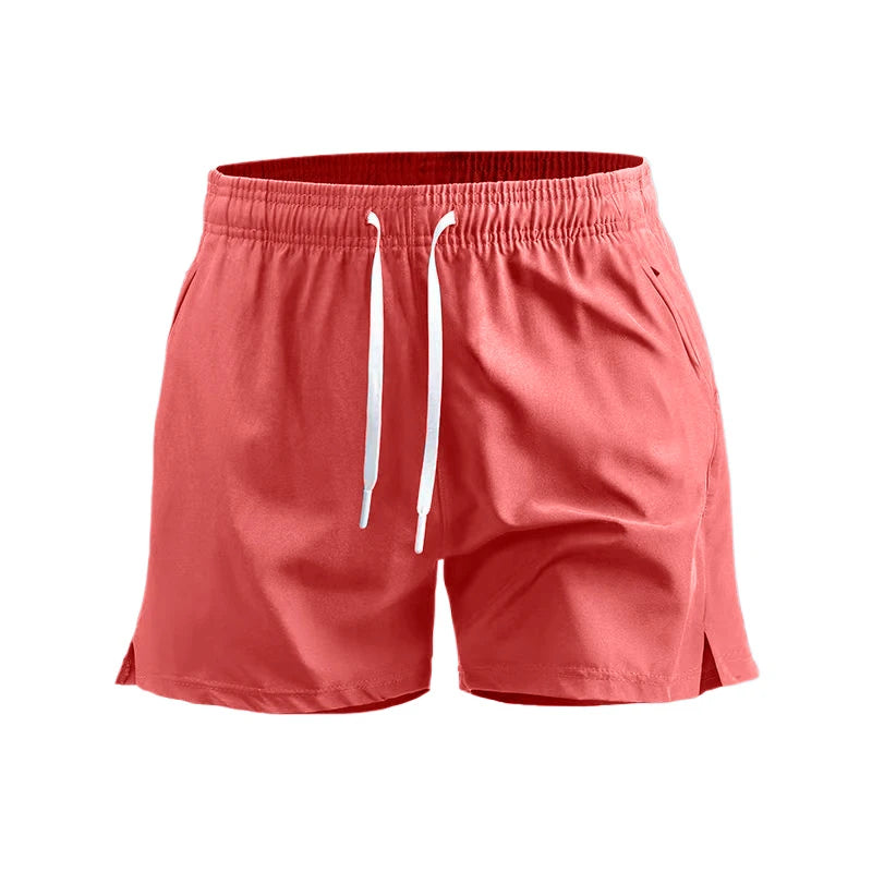 Pantalones Cortos Deportivos de Verano para Hombre Secado Rápido, Ligeros para Correr con Bolsillos, para Gimnasio y Playa
