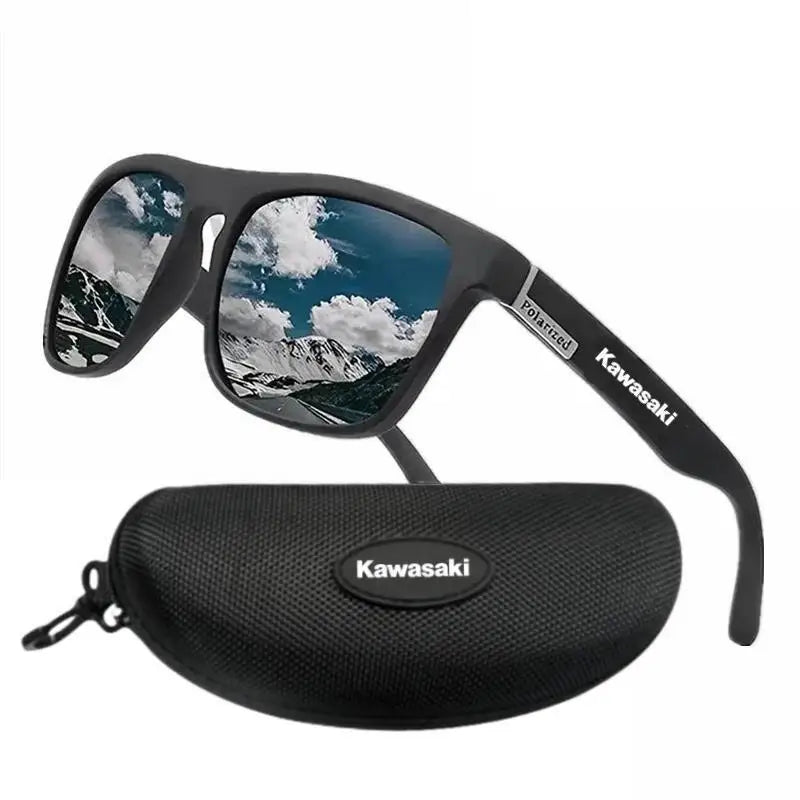Kawasaki gafas de sol polarizadas hombres mujeres UV400