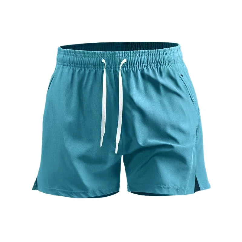 Pantalones Cortos Deportivos de Verano para Hombre Secado Rápido, Ligeros para Correr con Bolsillos, para Gimnasio y Playa