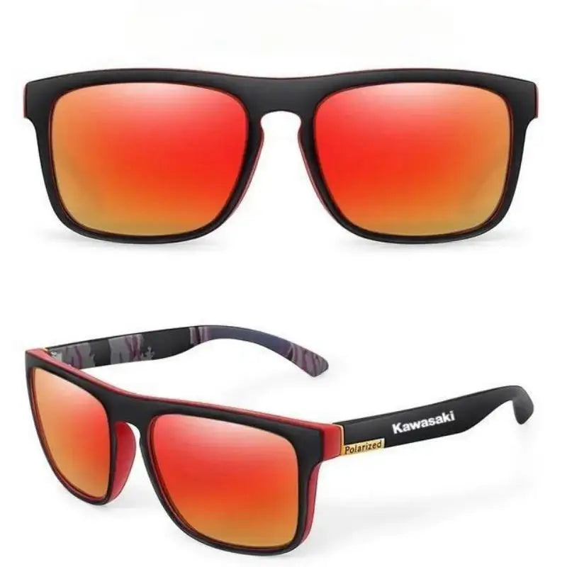 Kawasaki gafas de sol polarizadas hombres mujeres UV400