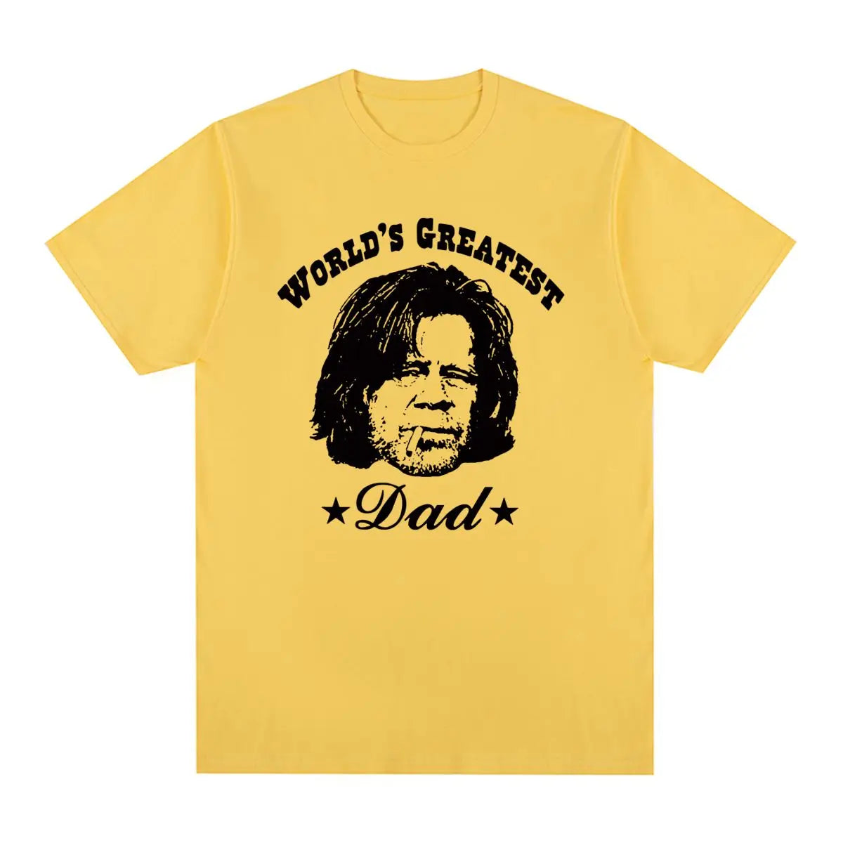 Camiseta vintage de Frank Gallagher de Shameless de algodón