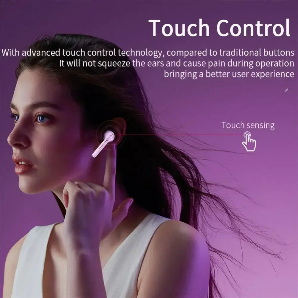 Auriculares Xiaomi con cancelación de ruido, Bluetooth 5,3, HD, intrauditivos manos libres con micrófono