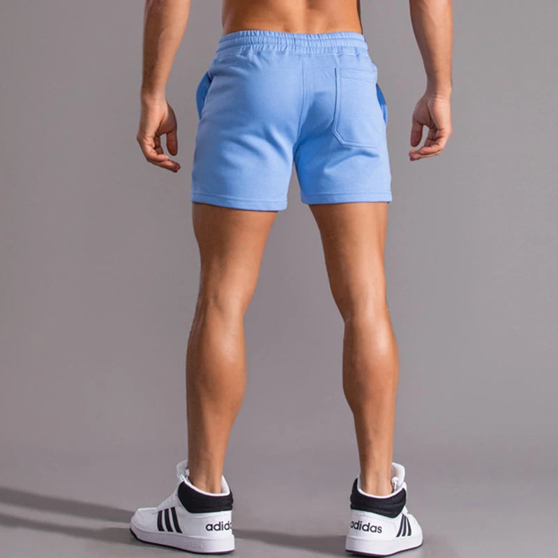 pantalones cortos informales 100% de algodón para hombre