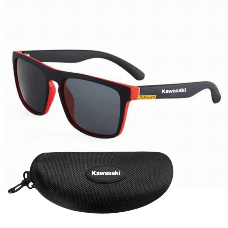 Kawasaki gafas de sol polarizadas hombres mujeres UV400
