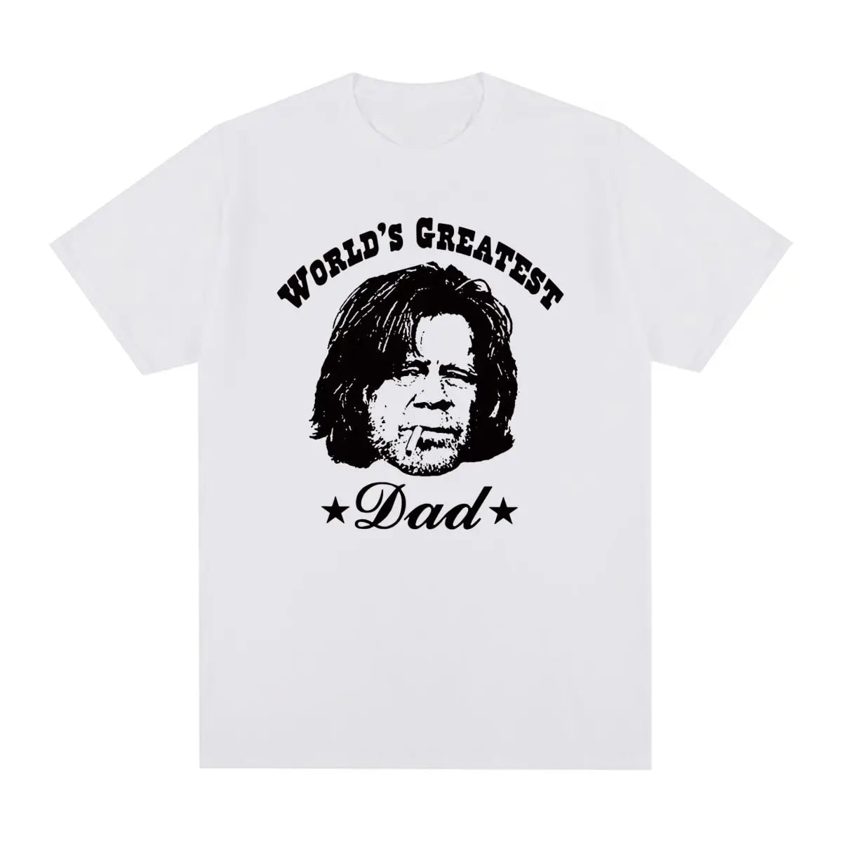 Camiseta vintage de Frank Gallagher de Shameless de algodón