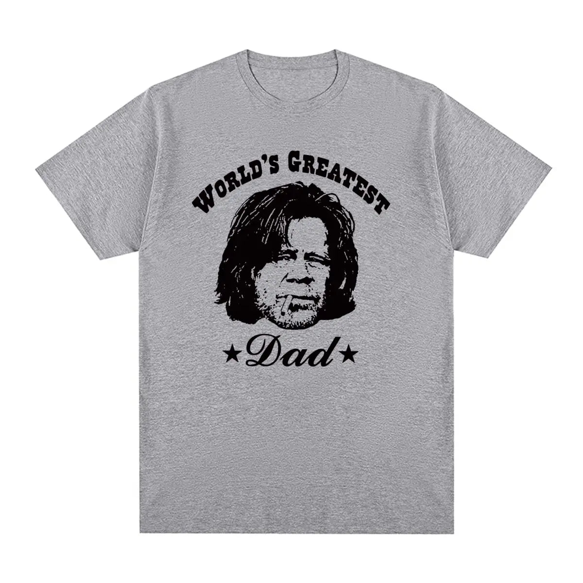 Camiseta vintage de Frank Gallagher de Shameless de algodón