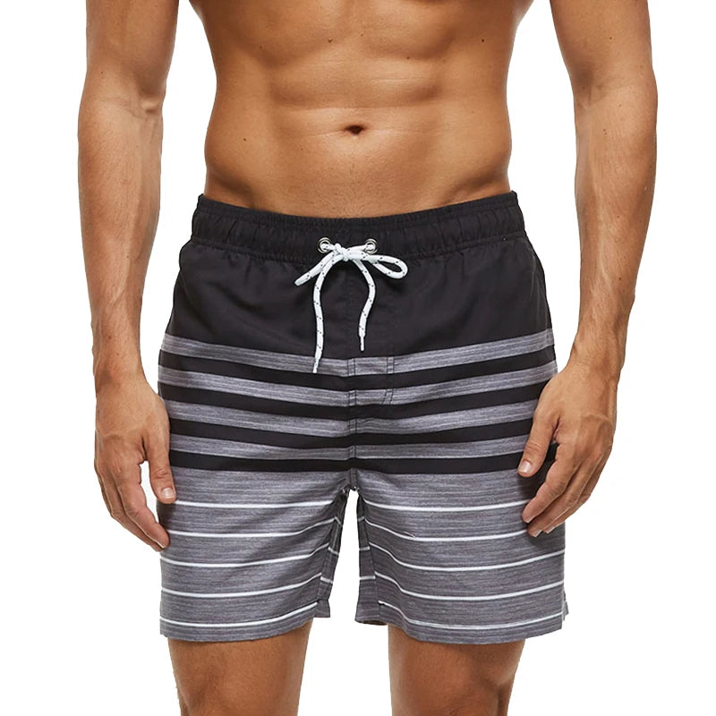 pantalones cortos estampado de playa
