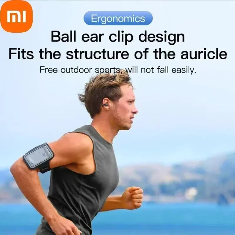 XIAOMI T7500 auriculares Bluetooth conducción ósea estéreo, impermeables con micrófono para juegos y música