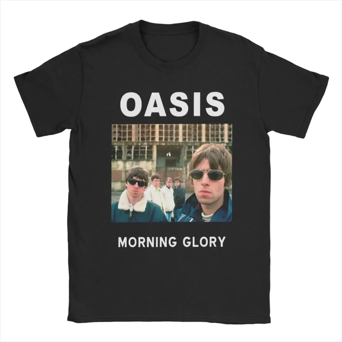 Camisetas Oasis: rock británico vintage para hombres y mujeres.