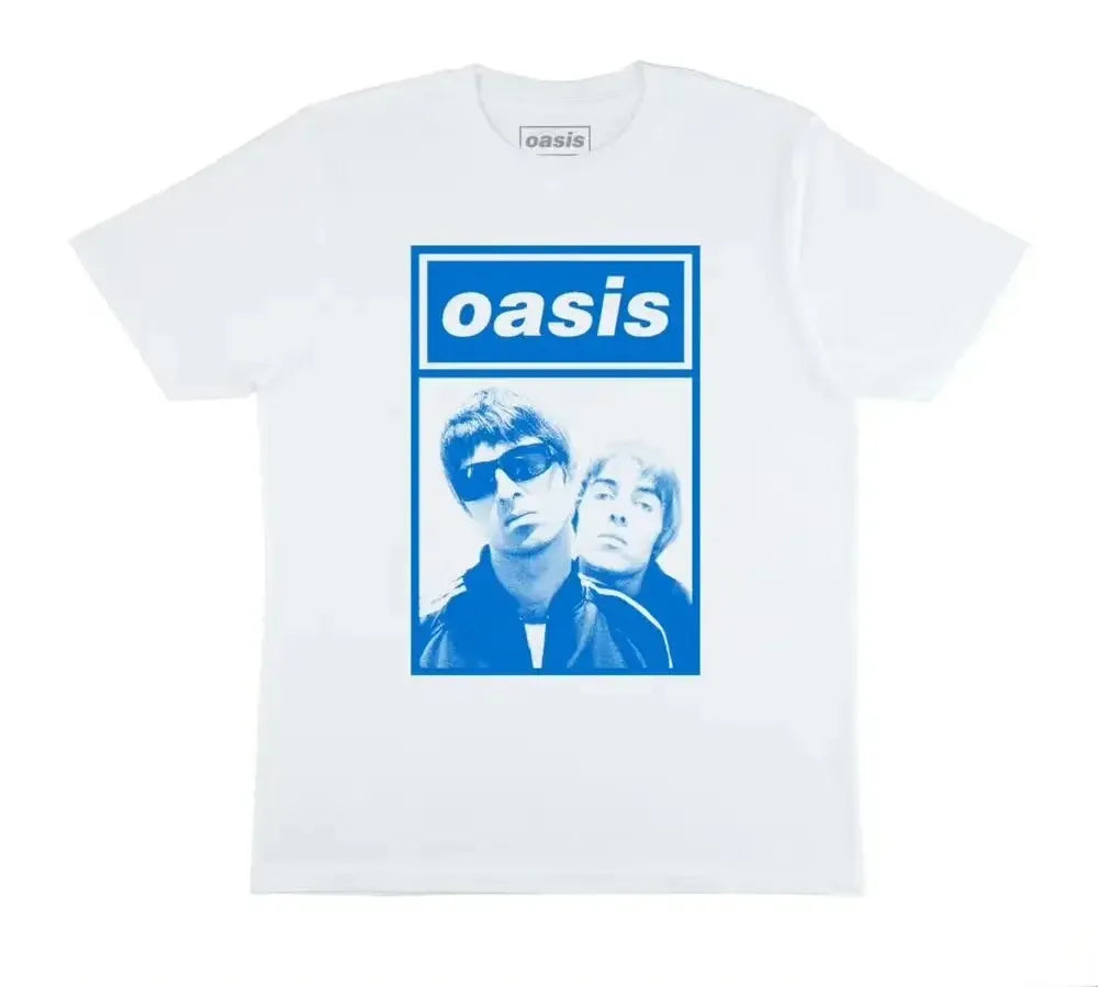 Camisetas Oasis: rock británico vintage para hombres y mujeres.