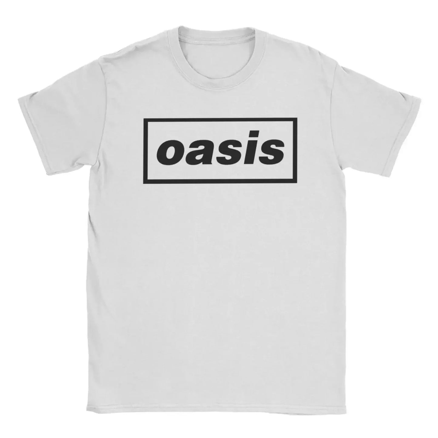 Camisetas Oasis: rock británico vintage para hombres y mujeres.