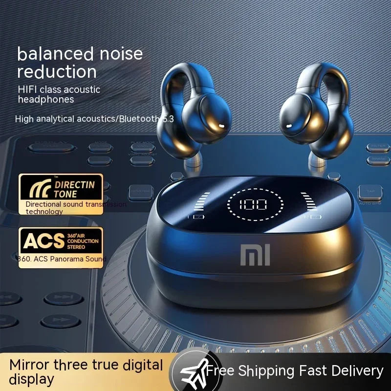 Xiaomi auriculares inalámbricos Bluetooth 5,3 conducción ósea M47 auriculares con cancelación de ruido sonido estéreo HiFI