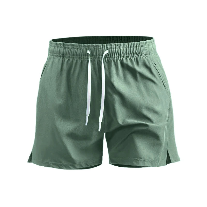 Pantalones Cortos Deportivos de Verano para Hombre Secado Rápido, Ligeros para Correr con Bolsillos, para Gimnasio y Playa
