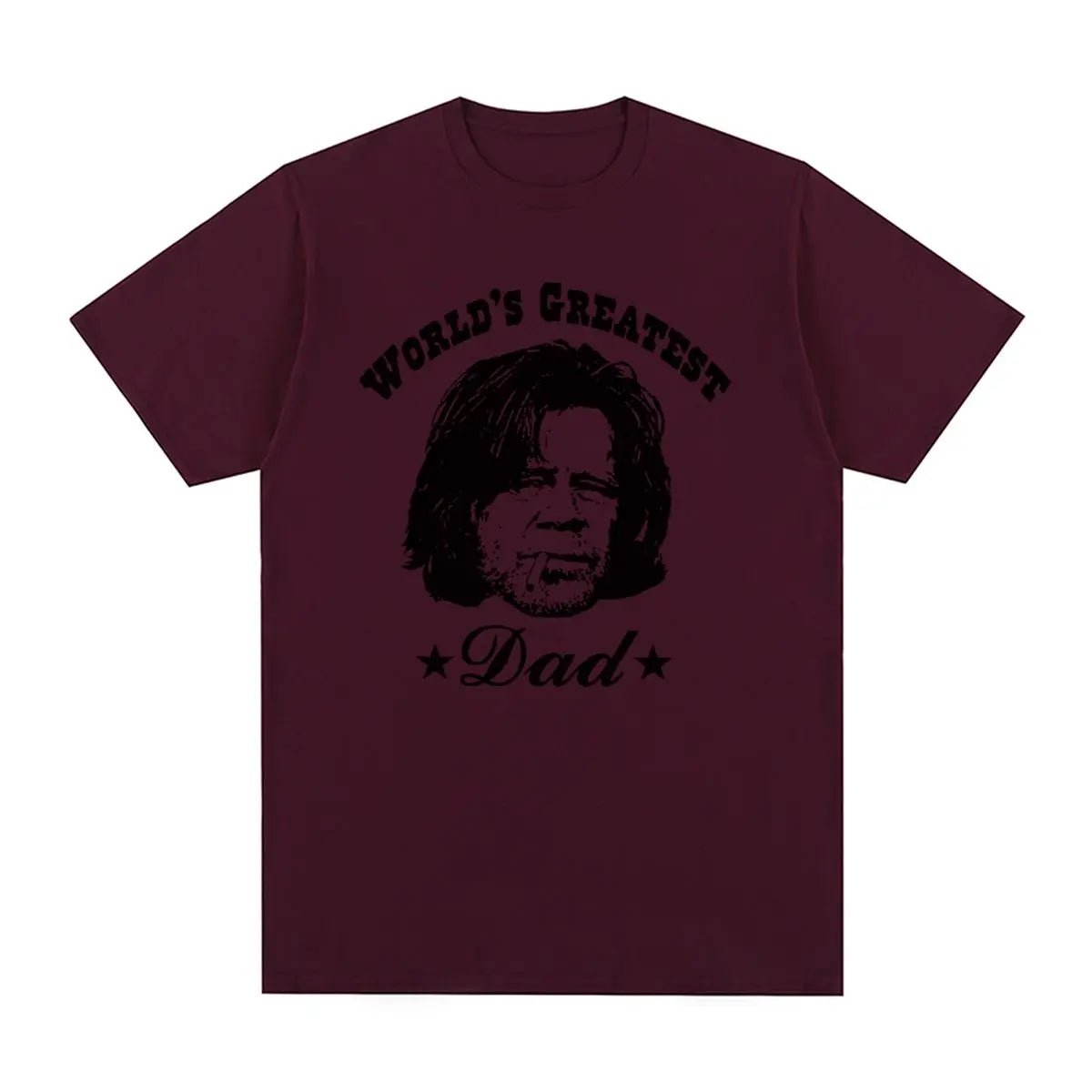 Camiseta vintage de Frank Gallagher de Shameless de algodón