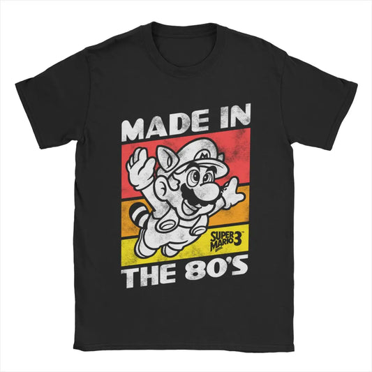 Camisetas de algodón de los 80