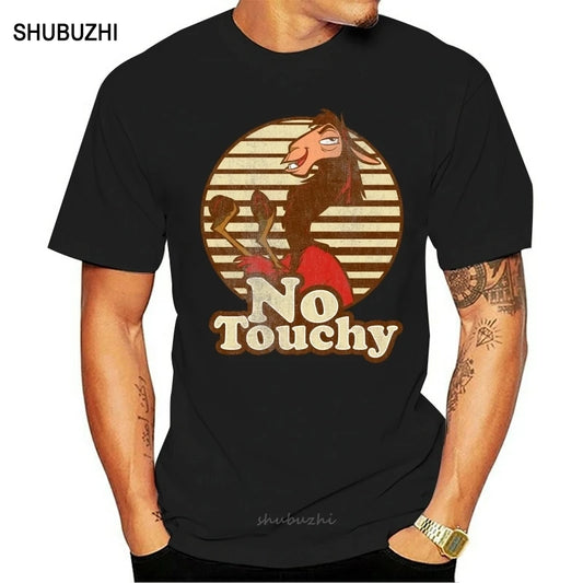 Camiseta unisex de 'El Emperador y sus Locuras' con Kuzco en forma de llama, 'No Touchy' (¡No tocar!)
