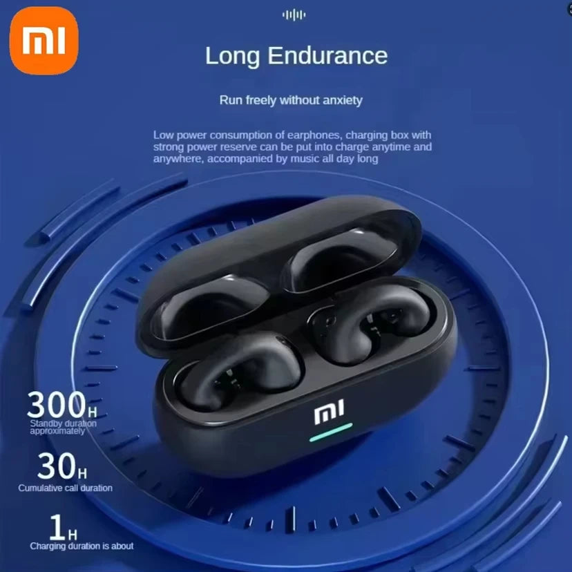 XIAOMI T7500 auriculares Bluetooth conducción ósea estéreo, impermeables con micrófono para juegos y música