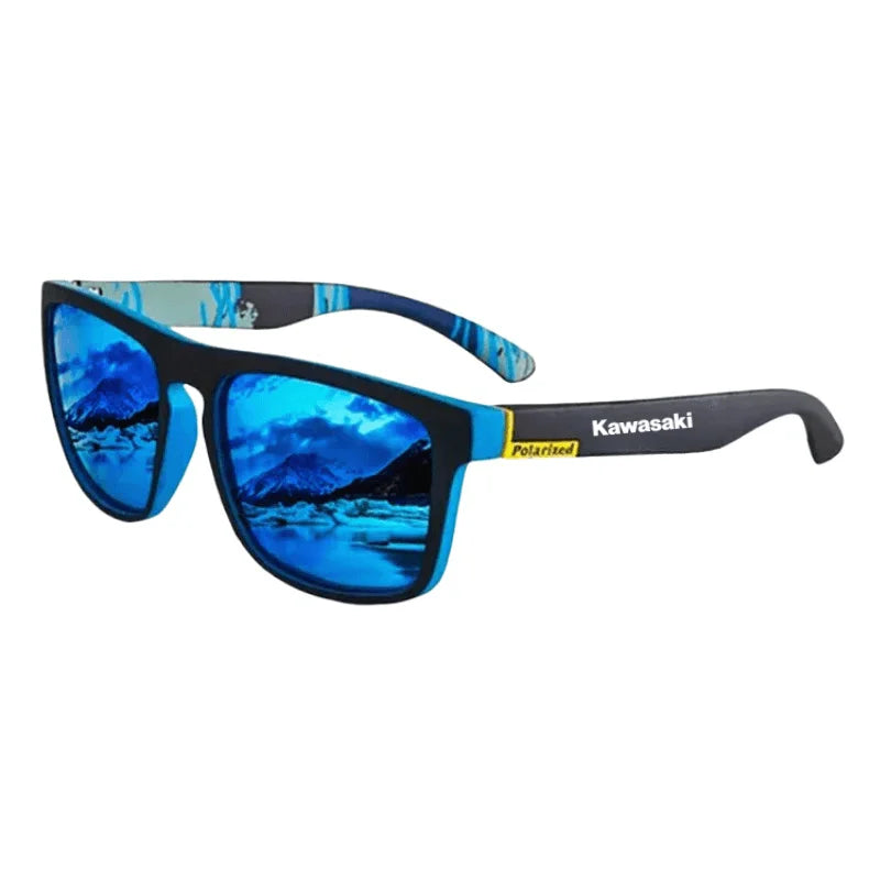 Kawasaki gafas de sol polarizadas hombres mujeres UV400