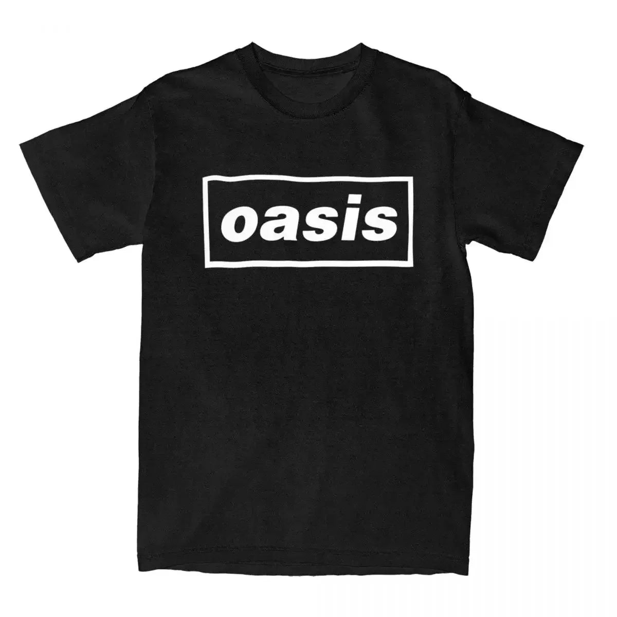 Camisetas Oasis: rock británico vintage para hombres y mujeres.